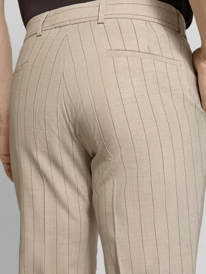 CG – CLUB of GENTS Pantalon van Viscosemix met Persplooien Model 'Paco'
