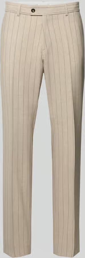 CG – CLUB of GENTS Pantalon van Viscosemix met Persplooien Model 'Paco' - Foto 2