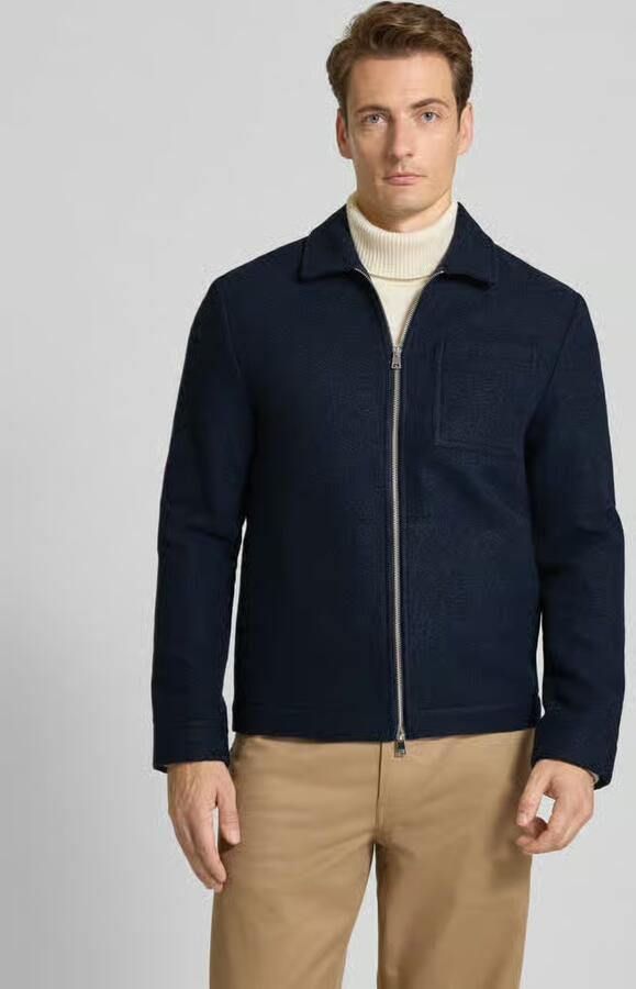 CG – CLUB of GENTS regular fit blouson met tweewegritssluiting model 'JON' - Foto 2