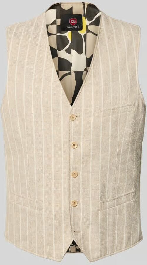 CG – CLUB of GENTS regular fit bodywarmer met viscose model 'Morley' - Foto 2