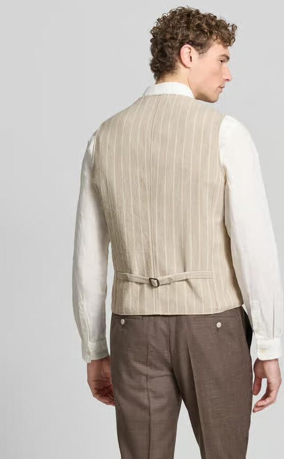 CG – CLUB of GENTS regular fit bodywarmer met viscose model 'Morley'