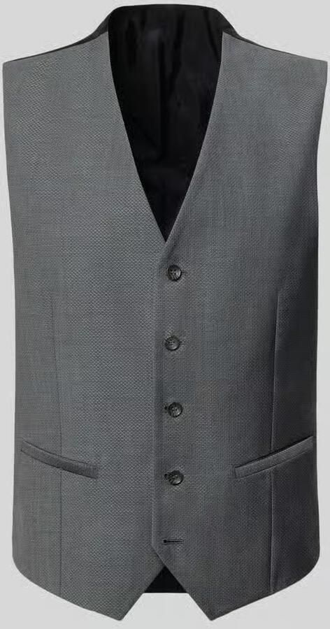 CG – CLUB of GENTS regular fit bodywarmer van zuivere scheerwol model 'Carlton' - Foto 2