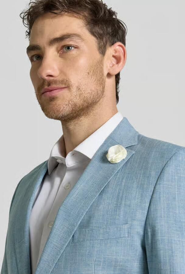 CG – CLUB of GENTS regular fit colbert met scheerwol model 'Paco'
