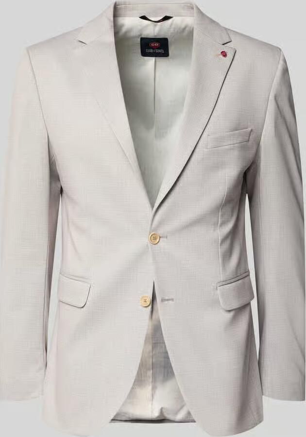 CG – CLUB of GENTS regular fit colbert met viscose model 'Cavin' - Foto 2