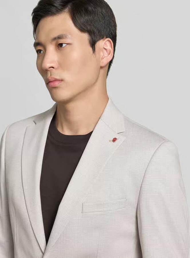 CG – CLUB of GENTS regular fit colbert met viscose model 'Cavin'