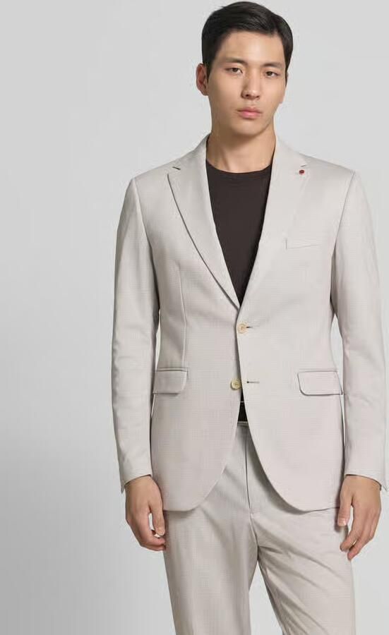CG – CLUB of GENTS regular fit colbert met viscose model 'Cavin' - Foto 4