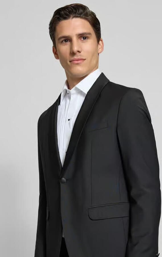 CG Club of Gents Regular fit smokingcolbert met sjaalkraag model 'Pharrel' - Foto 2