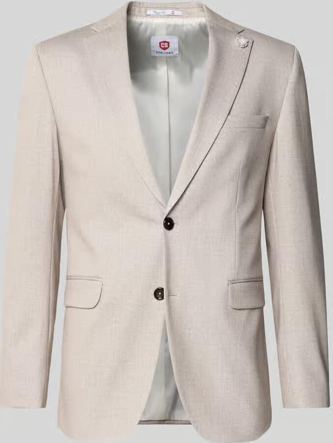 CG – CLUB of GENTS slim fit 2-knoops colbert model 'Paul' - Foto 2