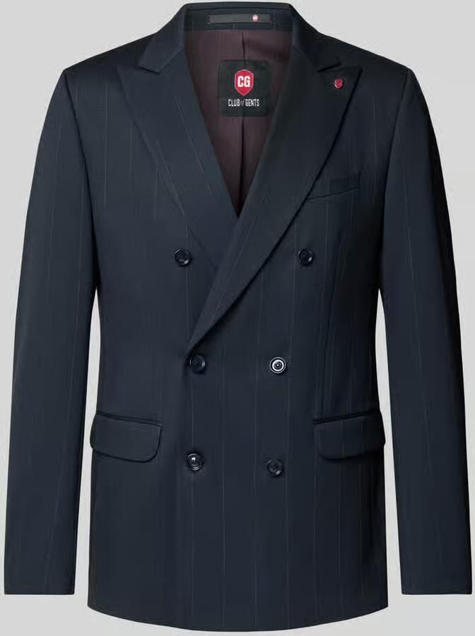 CG – CLUB of GENTS Slim fit colbert met klepzakken model 'Gringo'
