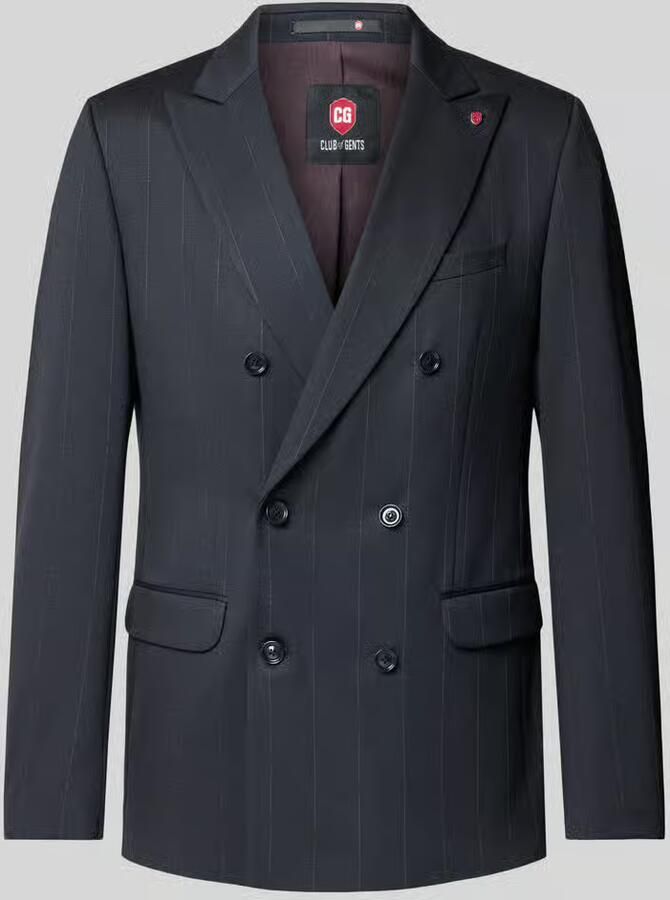 CG – CLUB of GENTS Slim fit colbert met klepzakken model 'Gringo'