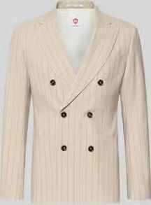 CG – CLUB of GENTS Slim fit colbert met Reverskraag Model 'Phinix'