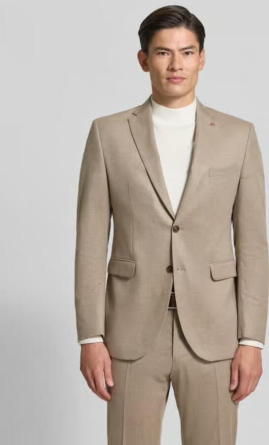 CG – CLUB of GENTS Slim fit colbert met viscose model 'Colvin' - Foto 3