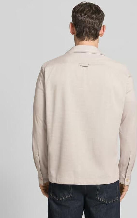 CG – CLUB of GENTS slim fit hemdoverhemd met borstzakken model 'Constantin' - Foto 2
