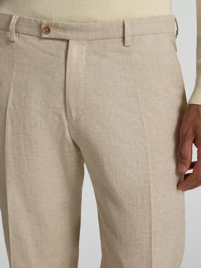 CG Club of Gents Slim fit pantalon in gemêleerde look model 'Paco' - Foto 3