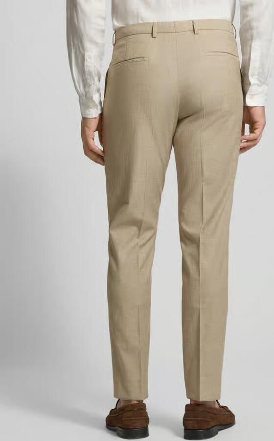 CG – CLUB of GENTS Slim fit pantalon in gemêleerde look model 'Paco' - Foto 6