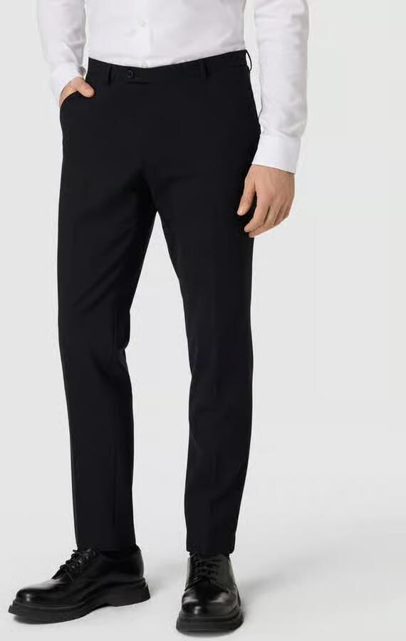 CG – CLUB of GENTS Slim fit pantalon met wol model 'Cedric' - Foto 2