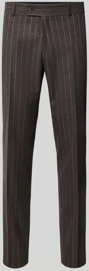 CG – CLUB of GENTS straight fit pantalon met wol model 'Cole'
