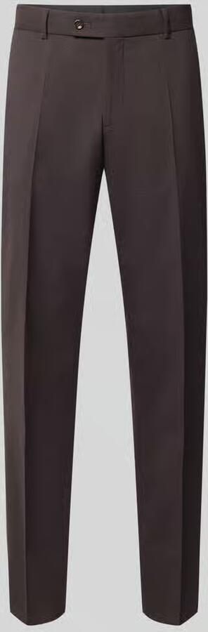 CG – CLUB of GENTS straight fit pantalon van scheerwol model 'Paco'