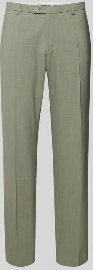 CG – CLUB of GENTS Straight fit stoffen broek van Scheerwolmix Model 'Paco' - Foto 2