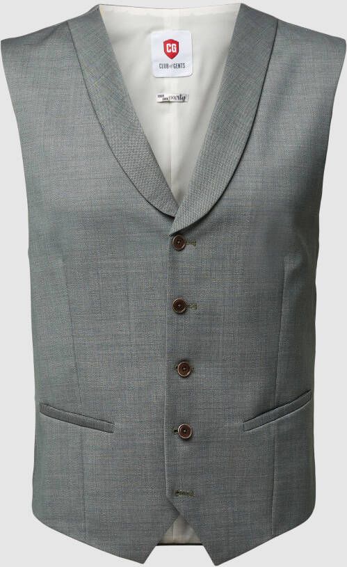 Club Of Gents Stijlvol Groen Gilet Gray Heren