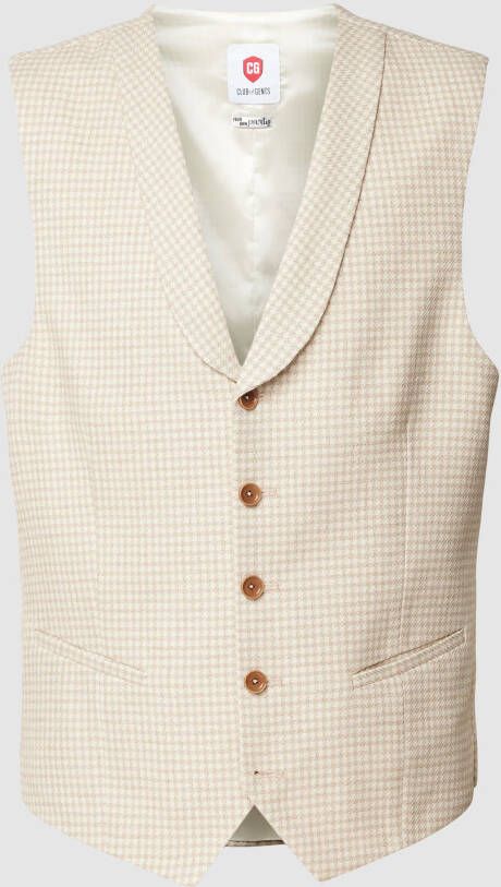 CG Club of Gents Gilet met strookzakken model 'Paddy'