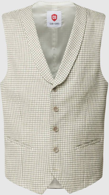 CG Club of Gents Gilet met strookzakken model 'Paddy'