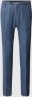 CG Club of Gents Slim fit pantalon van een mix van linnen en lyocell model 'Paco' - Thumbnail 1