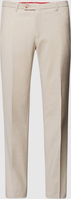 CG Club of Gents Stoffen broek met persplooien model 'Cole'