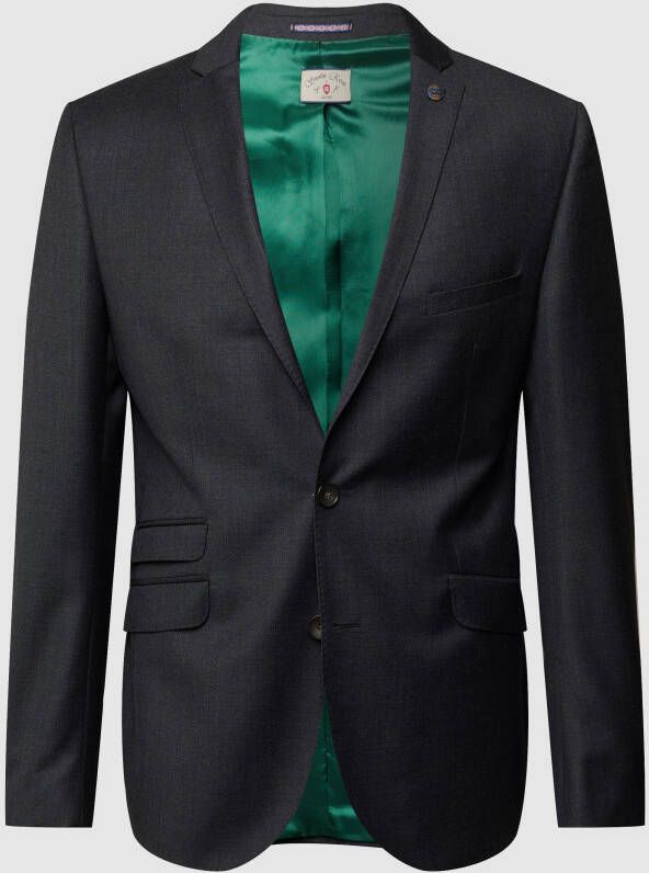 CG Club of Gents Slim fit 2-knoops colbert van scheerwol 'Savile Row'
