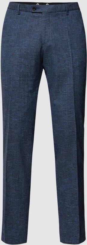 CG Club of Gents Slim fit pantalon in gemêleerde look model 'Paco'