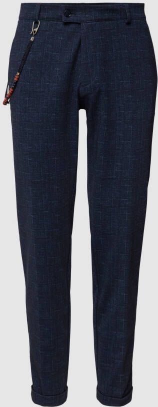 CG Club of Gents Stoffen broek met structuurmotief model 'Conn'