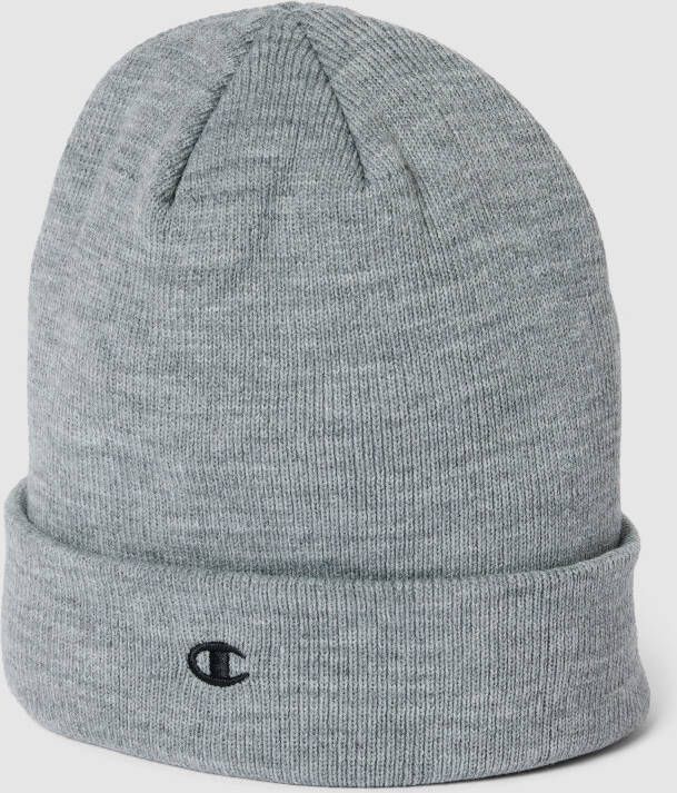 Champion Beanie met labelstitching