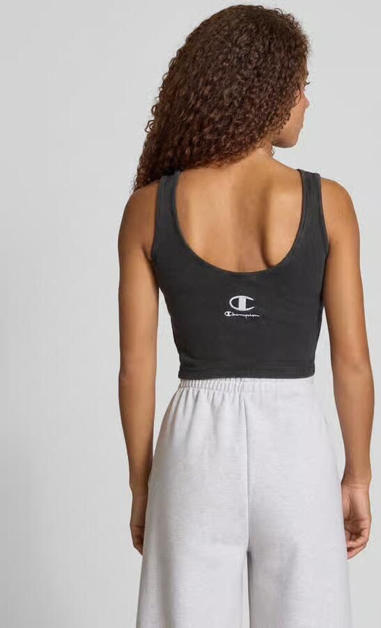 Champion Fitted fit korte top met labelstitching - Foto 5