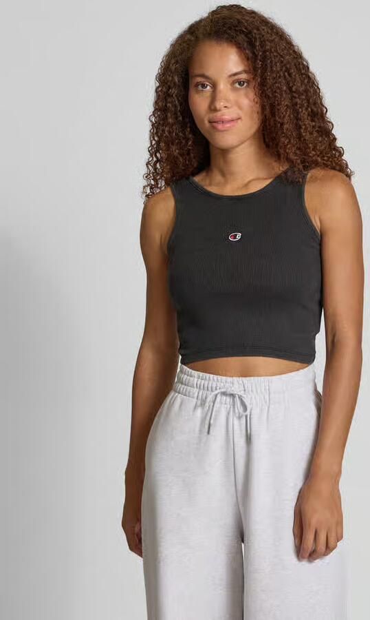 Champion Fitted fit korte top met labelstitching - Foto 6