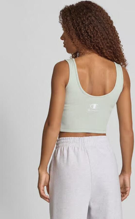 Champion Fitted fit korte top met labelstitching - Foto 4