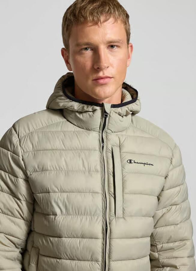 Champion Gewatteerd jack met capuchon en logo - Foto 2
