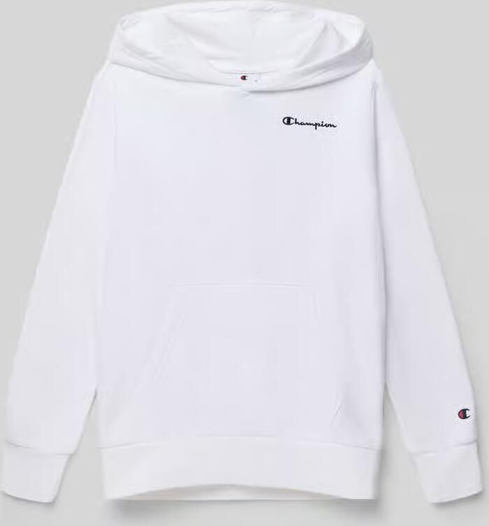 Champion Hoodie met label-stitchings en kangoeroezak - Foto 6