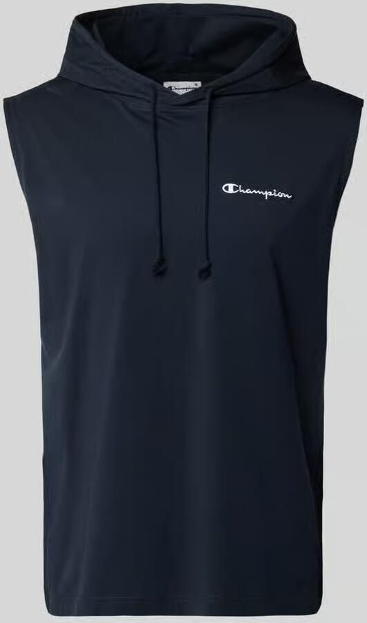 Champion Hoodie met labelstitching - Foto 2