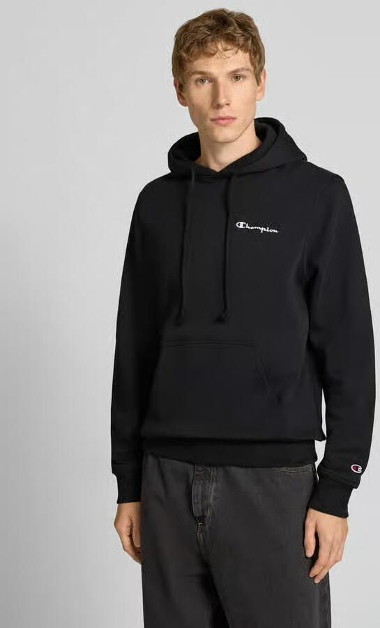 Champion Hoodie met labelstitching - Foto 2