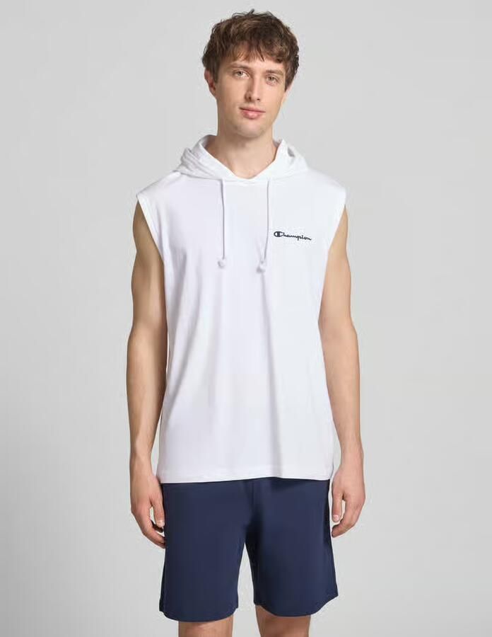 Champion Hoodie met labelstitching - Foto 2