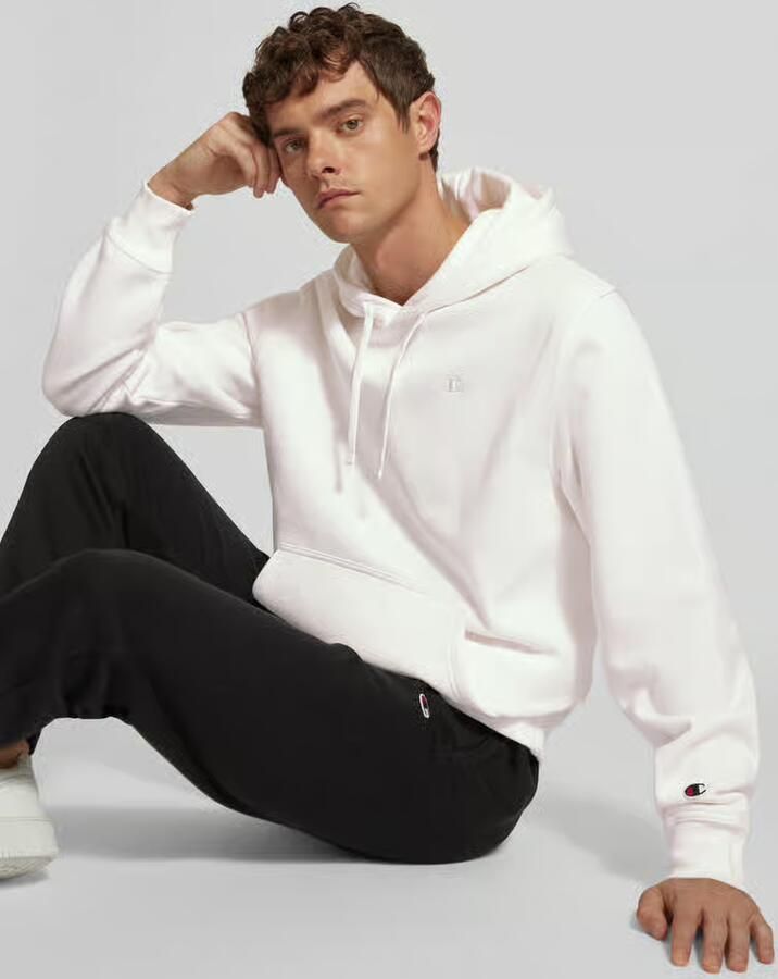 Champion Hoodie met labelstitching