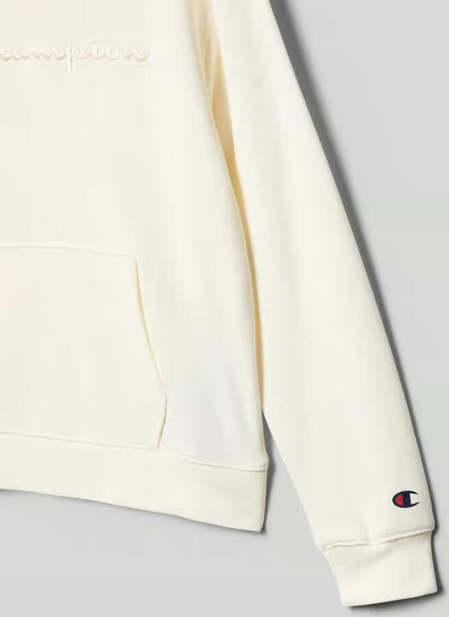 Champion Hoodie van Katoenmix met Geborduurd label