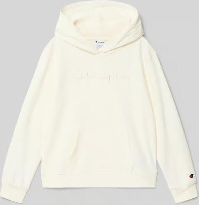 Champion Hoodie van Katoenmix met Geborduurd label - Foto 2