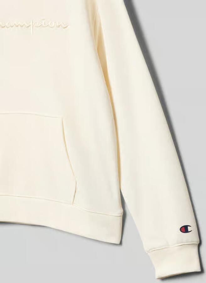 Champion Hoodie van Katoenmix met Geborduurd label
