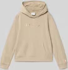 Champion Hoodie van Katoenmix met Geborduurd label