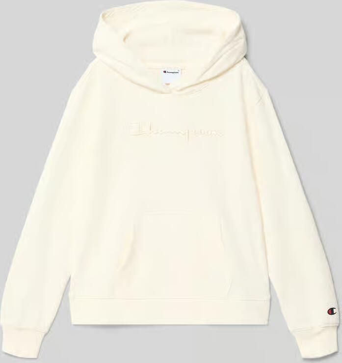 Champion Hoodie van Katoenmix met Geborduurd label - Foto 2