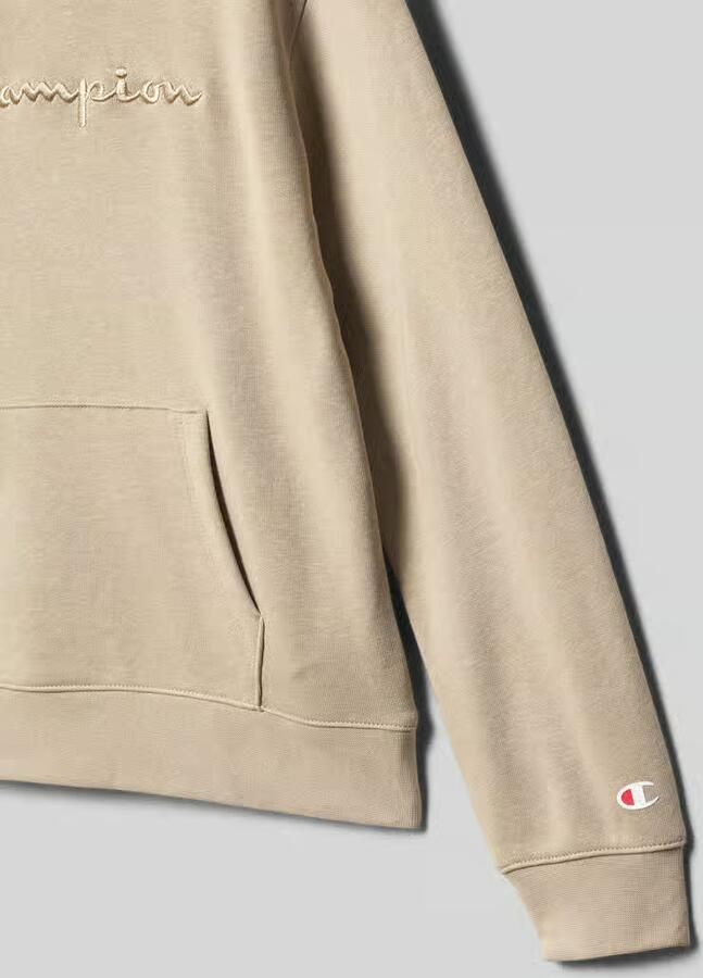 Champion Hoodie van Katoenmix met Geborduurd label