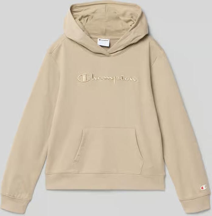 Champion Hoodie van Katoenmix met Geborduurd label - Foto 2