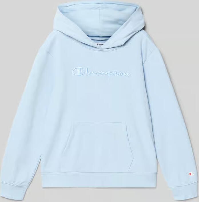 Champion Hoodie van Katoenmix met Geborduurd label - Foto 2