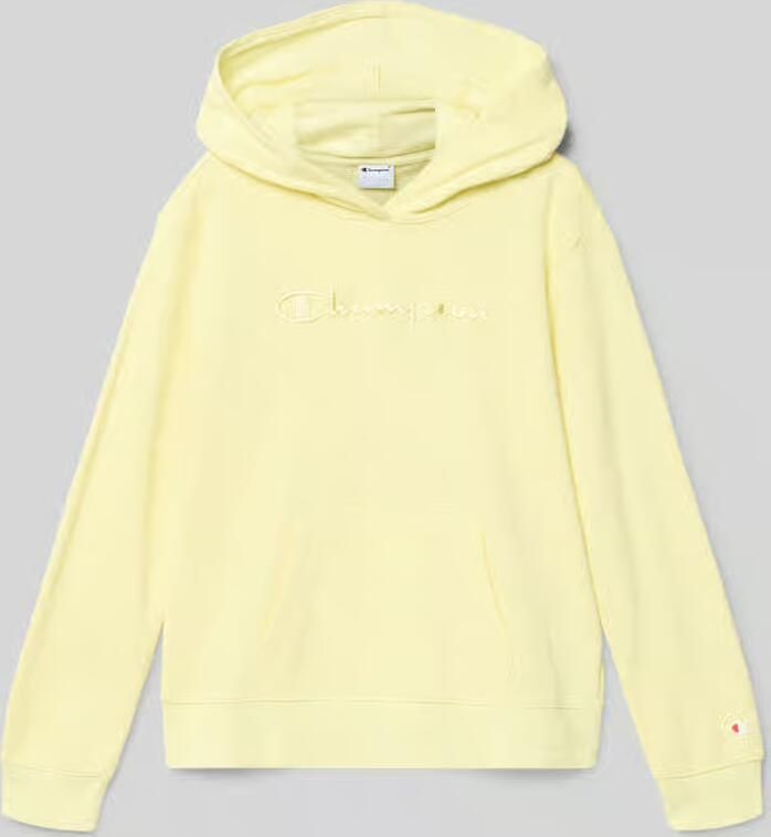 Champion Hoodie van Katoenmix met Geborduurd label - Foto 2